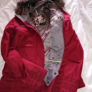 BURTON women's jacket, burgundy